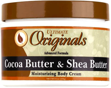 Ultimate Originals Cocoa Butter & Shea Butter Moisturizing Body Cream – 8 oz - ANNS BEAUTY SUPPLY